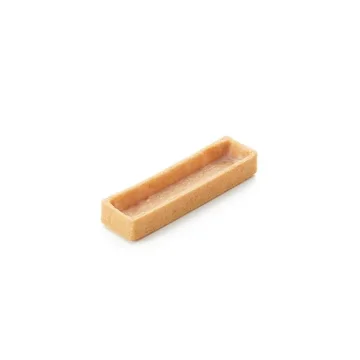 Picture of Medium Rectangular Sweet Tart Shells Vanilla - 95 x 25 mm