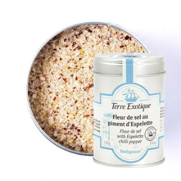 Picture of Fleur de Sel with Espelette Pepper 110g