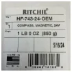 Ritchie Helmsman HF-743 24V Marine Compass - Boat Navigation product image