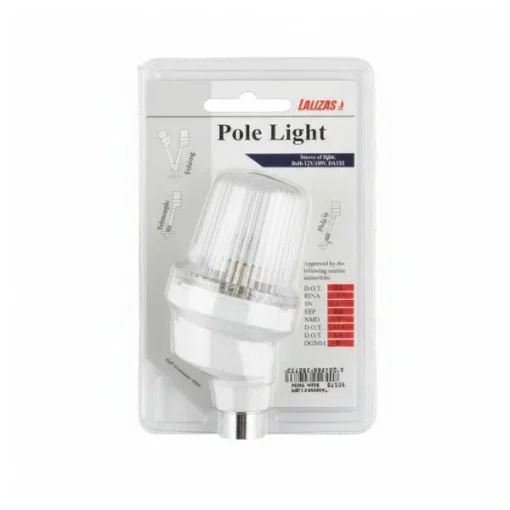 Lalizas 30273 Pole Navigation Light 53 cm White with Housing product image