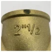 Guidi Brass T-Fitting 2 1/2 Inch - Marine Yacht Hardware - 0130#100009 product image