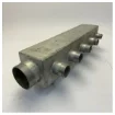 Riva Stainless Steel Central Exhaust Manifold Port Side for R102 - Marine Engine Part product image