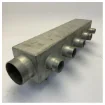 Riva Stainless Steel Central Exhaust Manifold Port Side for R102 - Marine Engine Part product image
