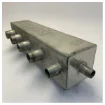 Riva Stainless Steel Central Exhaust Manifold Port Side for R102 - Marine Engine Part product image
