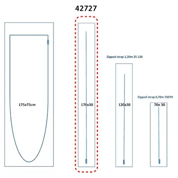 Picture of Guilbert Express - Zip door Cat. No. 42727 – (170 x 30 cm)