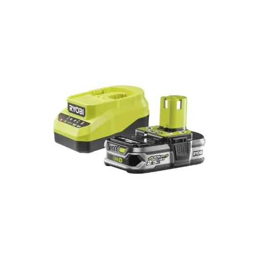 Ryobi 18V One+ 2.5Ah Lithiumplus Battery Pack - 1 Fast Charger 2.0Ah RC18120A-125 product image