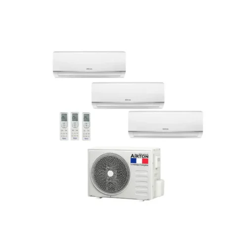 Airton Tri-Split Reversible Air Conditioner - Self-Install - 2500W - 3500W product image