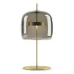 Vistosi Jube LT P Table Lamp Smoky Grey D23cm with Gold product image