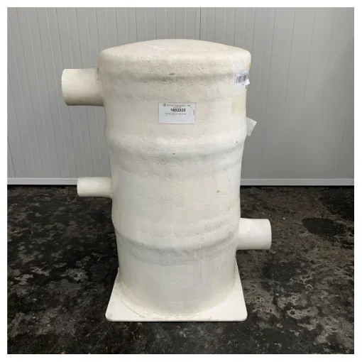 Centek Combo-Sep Marine Exhaust Silencer Water Separator 4 x 4 x 2.5 Inch - 1602333 product image