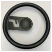 Nemo Pershing Marine Steering Wheel 380 mm Black Matt Coated - 365026 product image