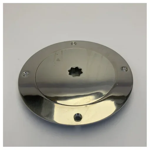 Osculati Inspection Hatch Round Stainless Steel D 120 mm - 20.100.40 product image