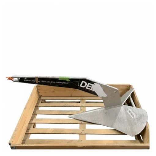 Lewmar Delta Anchor 63kg - 140lbs Galvanized Steel High Hold Boats up to 25M - 57463 product image
