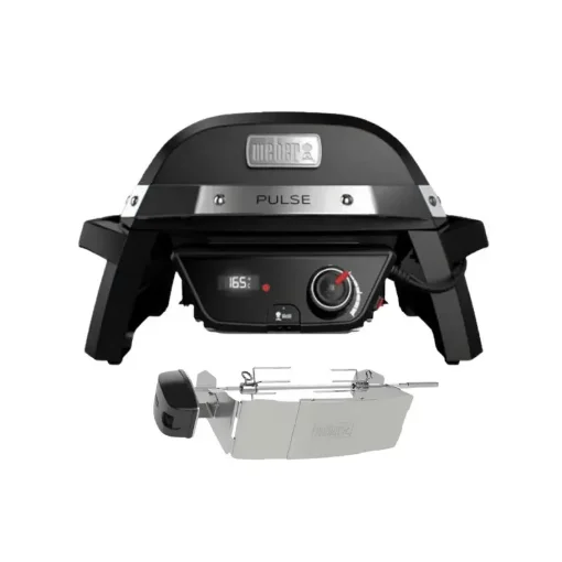 Weber Electric Barbecue - 1800W - Pulse 1000 - Black - with Rotisserie product image