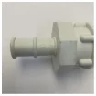 Vetus BULKH16 Bulkhead Connector for 16 mm Hose White product image