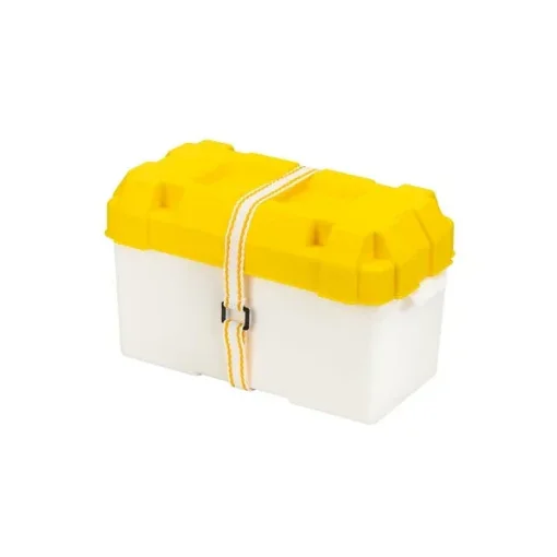 Osculati Battery Box for 120A Battery 12/24V Yellow - 14.546.02 product image