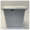 New Rade Storage Box White 285 x 180 x 260 mm with Lid without Lock - 20.021.01 product image