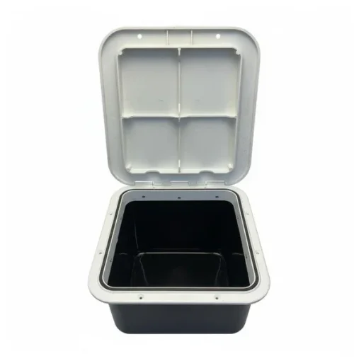 Osculati Inspection Hatch with Storage Box 285 x 285 mm White - 20.316.00.1 product image