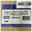 Whale Gulper Black Water Pump 24V - BP2554B - 25 / 38mm / 18L/min product image