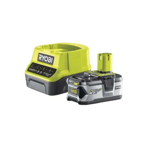 Ryobi 18V Lithium-Ion One+ 4.0 Ah Battery - 1 Fast Charger RC18120-140G product image