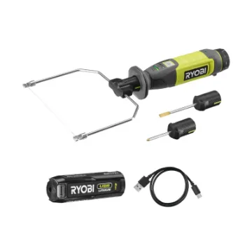 Ryobi 4V Hot Wire Cutter - 2.0Ah Battery - Usb-C Cable - 3 Accessories - RHC4-120G product image