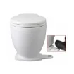 Jabsco Lite Flush Electric Toilet 24V with Foot Switch - 58500-0024 product image