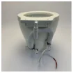Jabsco Lite Flush Electric Toilet 24V with Foot Switch - 58500-0024 product image