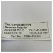 Aircom Plus TNC Female Solder Connector for Ecoflex 10 - SSB 70-7384 RF Connector product image