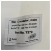 SSB Electronic BNC-Male Clamp Connector for Ecoflex-10 & Aircom Plus - 7379 product image
