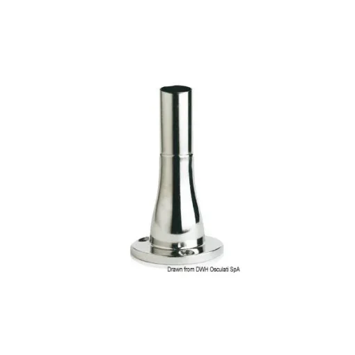 Glomex Universal Stainless Steel Antenna Mount 29.927.00 product image