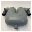 Vetus LGS6050 Gas-Water Separator - D60mm Marine Exhaust System product image