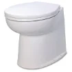 Jabsco Deluxe Flush 14 Inch Electric Toilet - Freshwater 12V - Straight Model - 58080-1012 product image