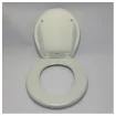 Jabsco Deluxe Flush 14 Inch Electric Toilet - Freshwater 12V - Straight Model - 58080-1012 product image
