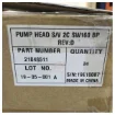 Jabsco Pumphead Type S/V 2.5C SW150 BP - Replacement Part - 21048511 product image