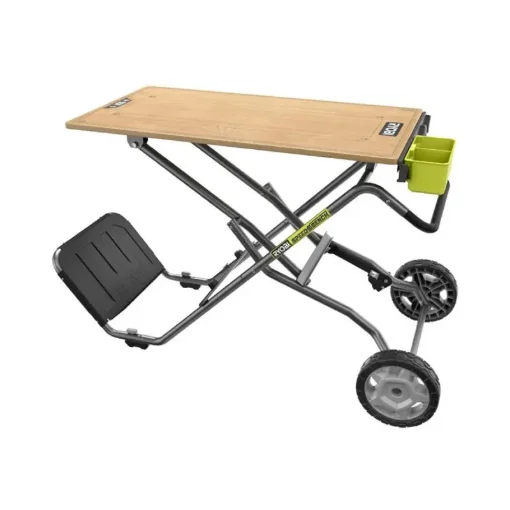 Ryobi 2-In-1 Workbench with Trolley Function - Load Capacity 181 Kg As Workbench, 136 Kg As Trolley - Rwbsb-01 product image