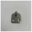Flat Mounting Plate with 10mm Ball - Stainless Steel - 38.013.21 product image