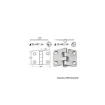 Osculati Hinge with Protruding Knob 48x37mm - Stainless Steel - 38.442.54 product image