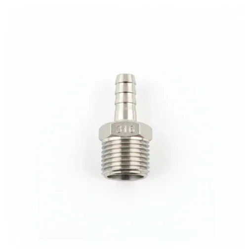 Hose barb 1/2 inch x 10mm - 316 Stainless Steel Fitting product image