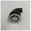 Osculati Stainless Steel Skin Fitting 90 Degree Flush Mount - Hose Connection 25mm product image