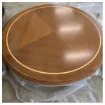 Ferretti Teak Round Table Blade High Gloss - 140 cm - 51813 product image