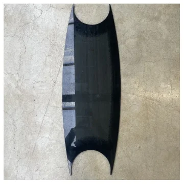 Riva Vetro Oval Glass Hull Plate 342 x 1149 x MM10 - 82249 product image