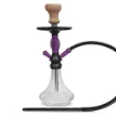 Aura Compact Purple & Glass Hookah 43 Cm product image