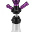 Aura Compact Purple & Glass Hookah 43 Cm product image
