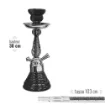 Nova 30Cm Black Compact Hookah ? 103Cm Hose product image