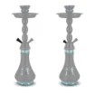 Midnight Blue Designer Hookah Glass & Metal 45 Cm product image