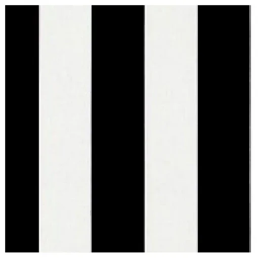 Sunbrella Yacht Stripe Black Water and Sun Proof Upholstery - 3740 - 5.2M product image