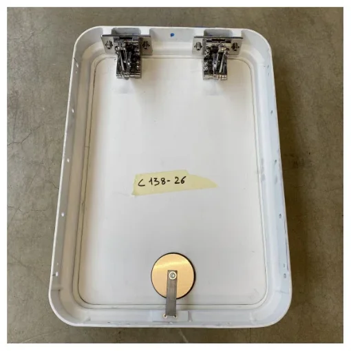 Custom Line Marine Vertical Gunwale Flat Hatch White - 425480 product image