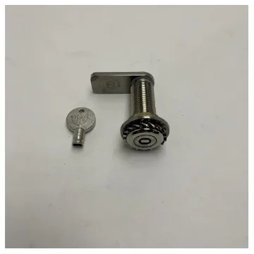 Stainless Steel Marine Locking Flush Mount Hatch Latch with Integrated Keyed Lock product image