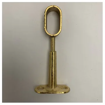 Wurth Adjustable Marine Brass Pipe Holder with Gold Finish - 0683 708 2 product image