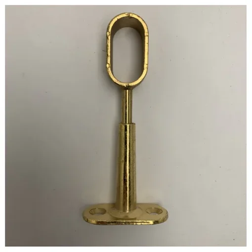 Wurth Adjustable Marine Brass Pipe Holder with Gold Finish - 0683 708 2 product image