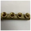 Marine Brass Fluid Distributor Collector with 1/2 Inch Threaded Ports - product image